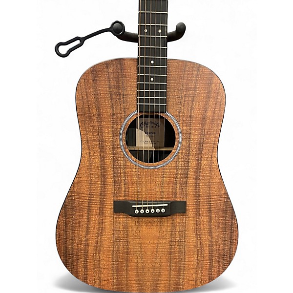 Used Martin DX1E KOA Natural Acoustic Electric Guitar
