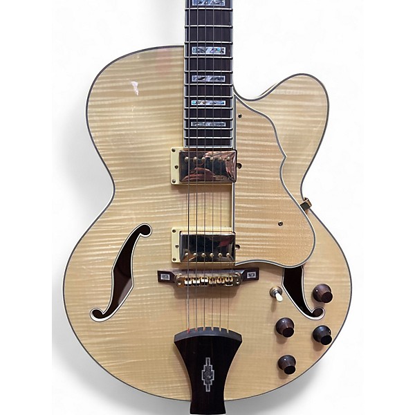 Used Ibanez ARTCORE AF105 NATURAL Hollow Body Electric Guitar
