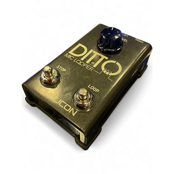 Used 2021 TC Helicon DITTO MIC LOOPER Pedal