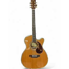 Used Zager  ZAD80CE Natural Acoustic Guitar