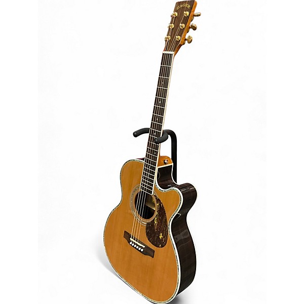 Used Zager  ZAD80CE Natural Acoustic Guitar