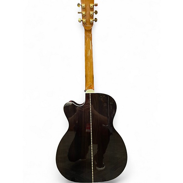 Used Zager  ZAD80CE Natural Acoustic Guitar