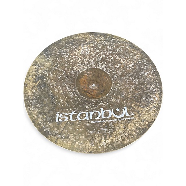 Used Istanbul Pre-split 21in 21" Dark Jazz Ride Cymbal Cymbal