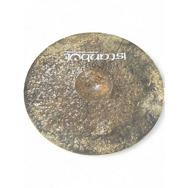 Used Istanbul Pre-split 21in 21" Dark Jazz Ride Cymbal Cymbal