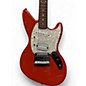 Used Fender Jagstang Fiesta Red Solid Body Electric Guitar