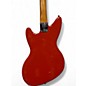 Used Fender Jagstang Fiesta Red Solid Body Electric Guitar