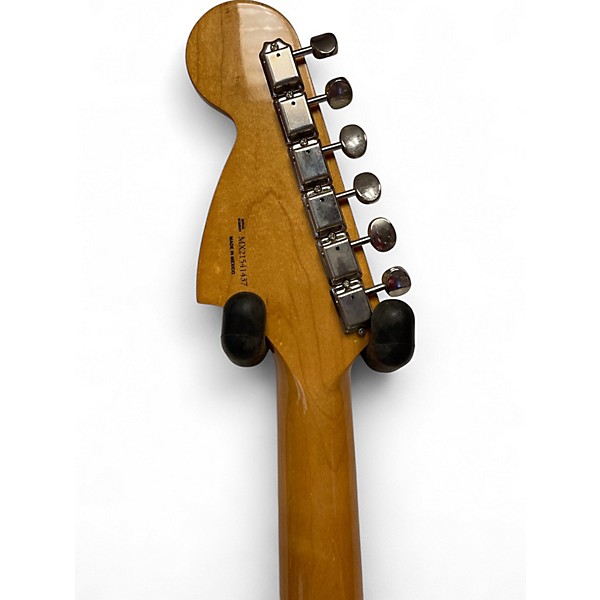 Used Fender Jagstang Fiesta Red Solid Body Electric Guitar