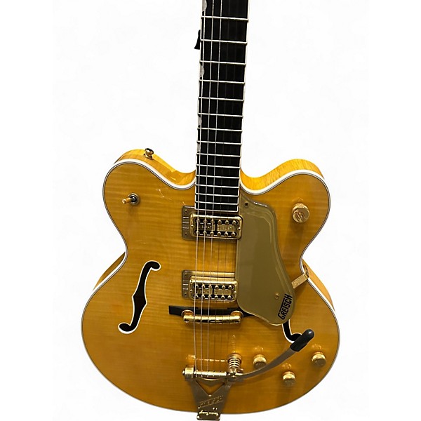 Used Gretsch Guitars G6122TFM AMBER STAIN Hollow Body Electric Guitar