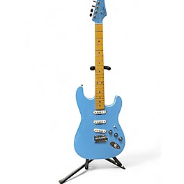 Used Fender Aerodyne SSS Special California Blue Solid Body Electric Guitar