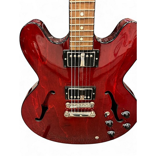 Used 2016 Gibson ES335 Dot Reissue Worn Cherry Hollow Body Electric Guitar