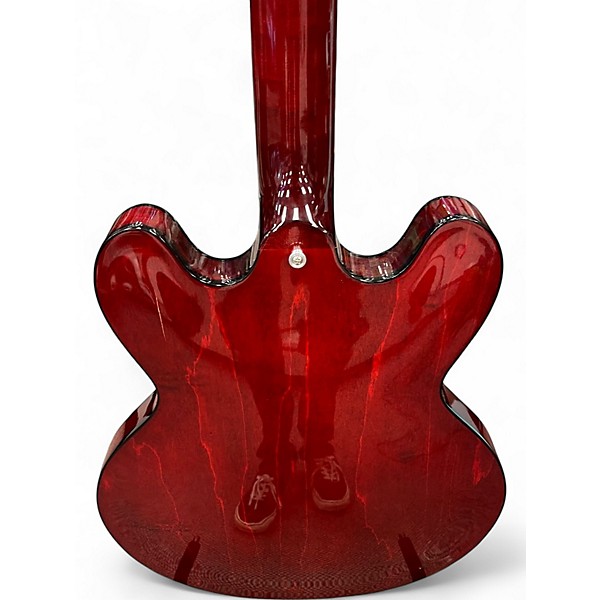 Used 2016 Gibson ES335 Dot Reissue Worn Cherry Hollow Body Electric Guitar