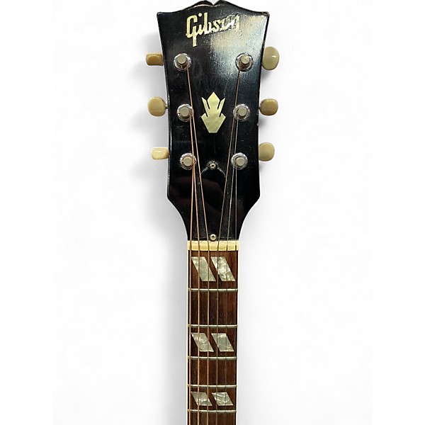 Vintage 1968 Gibson Southern Jumbo Sunburst Acoustic Electric Guitar