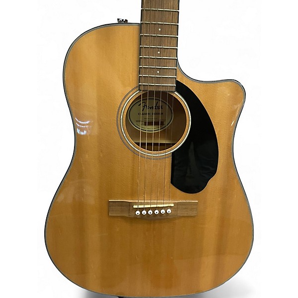 Used Fender cd60sce Natural Acoustic Guitar,New Products : American Fashion Style Bags On Sale