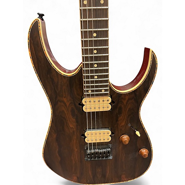 Used Ibanez RGEW521ZC Natural Solid Body Electric Guitar