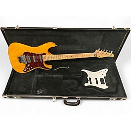 Vintage 1997 Tom Anderson Classic Translucent Amber Solid Body Electric Guitar