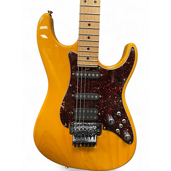 Vintage 1997 Tom Anderson Classic Translucent Amber Solid Body Electric Guitar