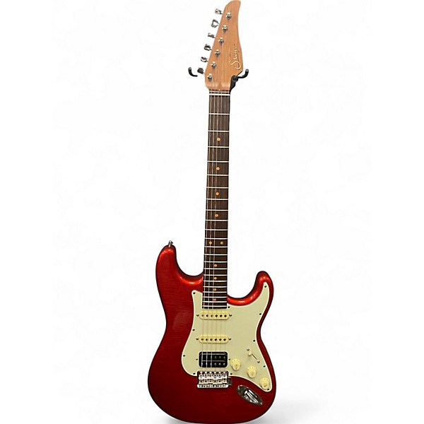 Used Suhr Classic S Antique HSS Candy Apple Red Solid Body Electric Guitar