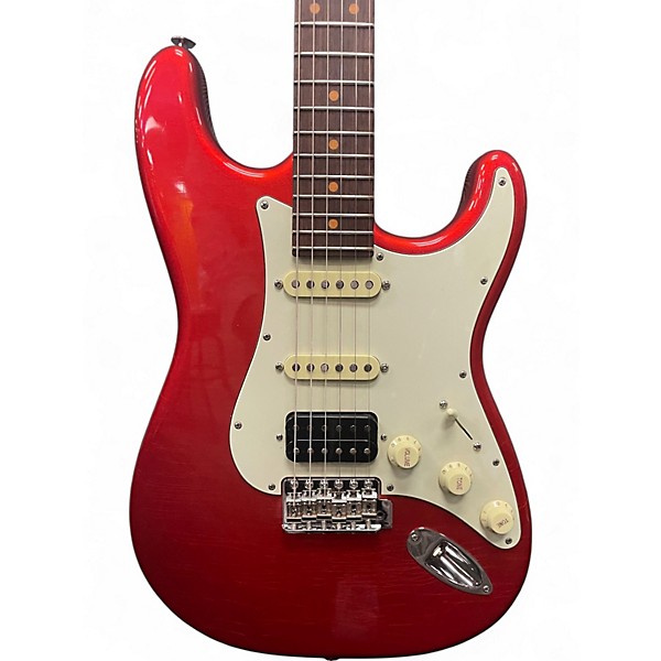 Used Suhr Classic S Antique HSS Candy Apple Red Solid Body Electric Guitar