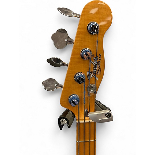 Used Fender vintera II 70S TELECASTER BASS Surf Green Electric Bass Guitar