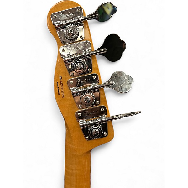 Used Fender vintera II 70S TELECASTER BASS Surf Green Electric Bass Guitar