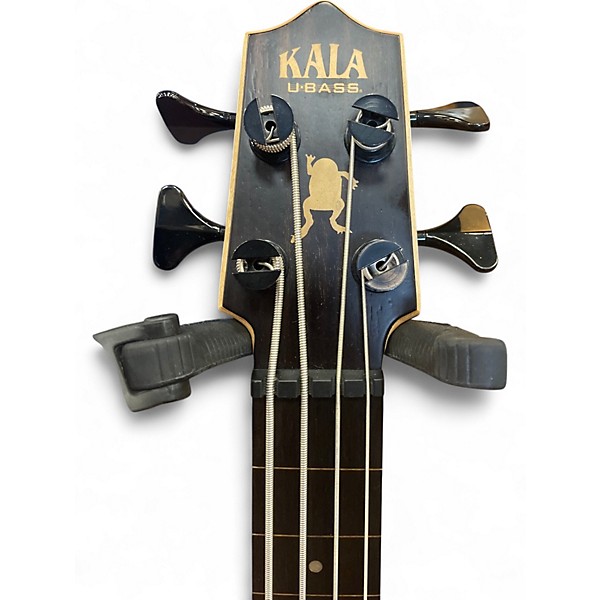 Used Kala Exotic Mahogany U-Bass Natural Acoustic Bass Guitar