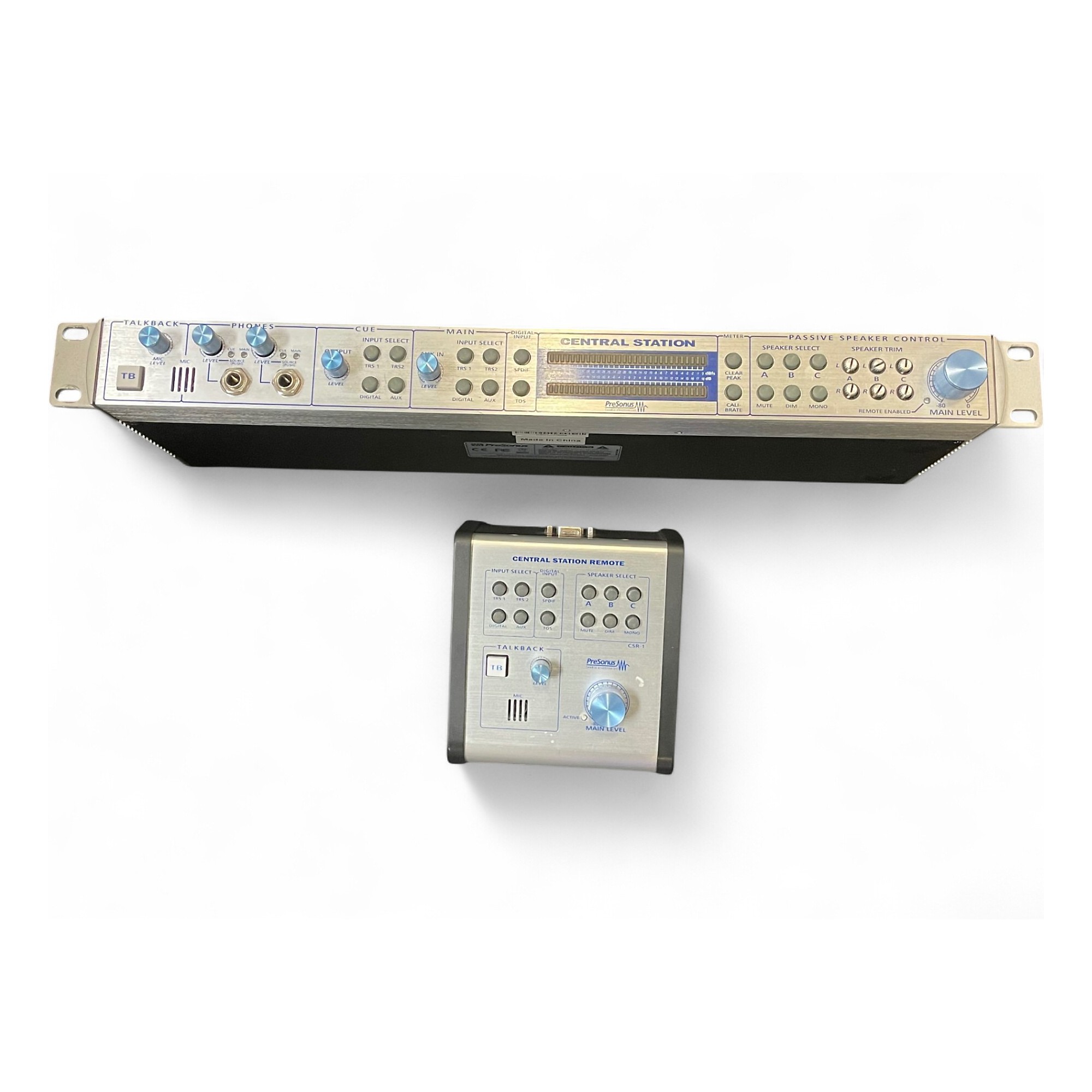 配信機器・PA機器・レコーディング機器 PreSonus Central Station & CSR-1 PreSonus CENTRAL STATION & CSR-1 コントローラー Presonus CENTRAL