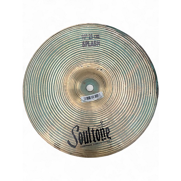 Used Soultone 10in Heavy Hammered Splash Cymbal