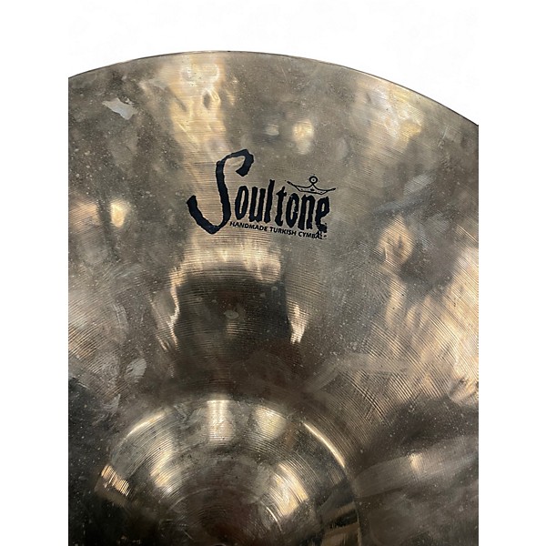 Used Soultone 16in Heavy Hammered Hi Hat Top Cymbal