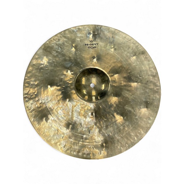 Used Soultone 16in Heavy Hammered Hi Hat Top Cymbal