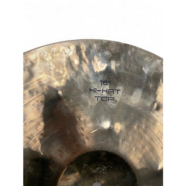 Used Soultone 16in Heavy Hammered Hi Hat Top Cymbal