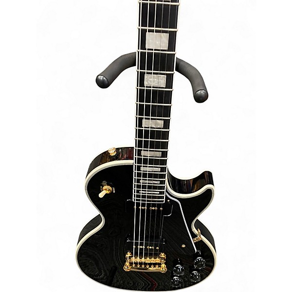 Used Epiphone LES PAUL CUSTOM P90S BLACK Solid Body Electric Guitar