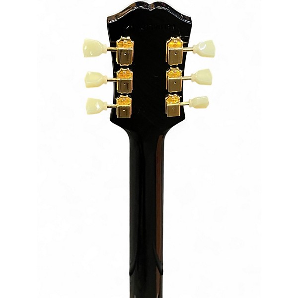 Used Epiphone LES PAUL CUSTOM P90S BLACK Solid Body Electric Guitar