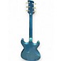 Used Eastwood Sidejack blue Solid Body Electric Guitar