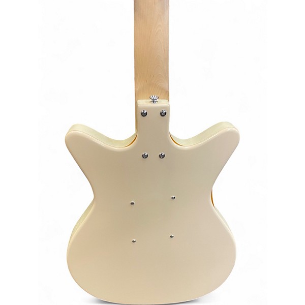 Used Danelectro DC '59 Classic White Solid Body Electric Guitar