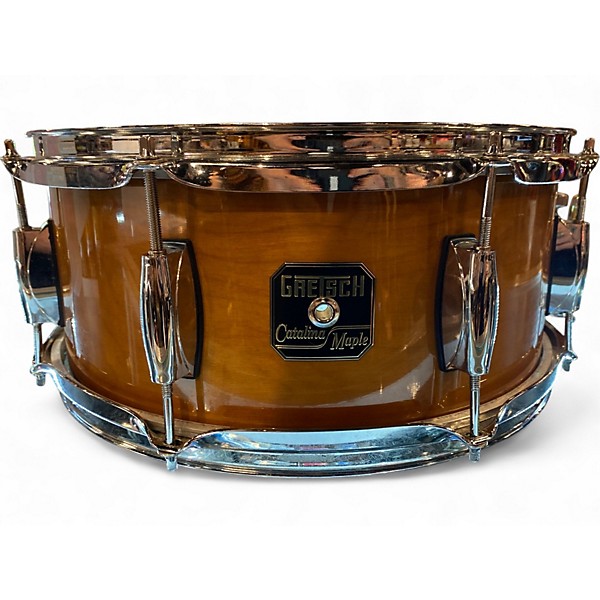 Used Gretsch Drums 5.5X14 Catalina Snare Natural Drum