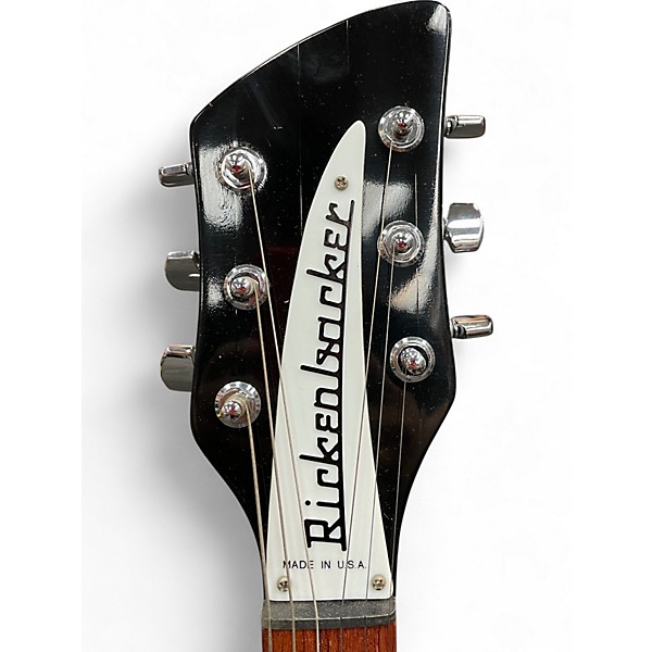 Used 2005 Rickenbacker 330 Black Onyx Hollow Body Electric Guitar