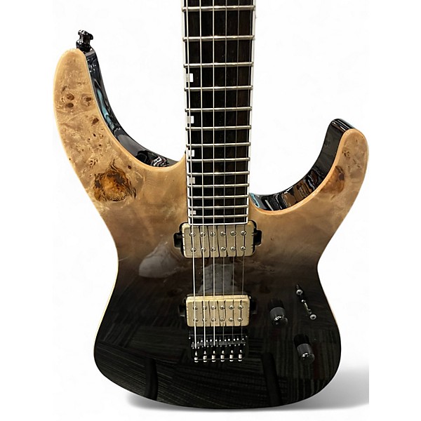 Used ESP E-II M-II NT Black Natural Fade Solid Body Electric Guitar