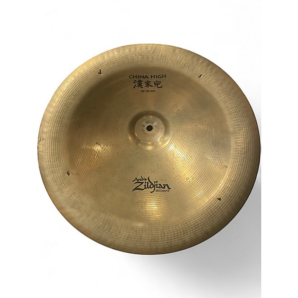 Used Zildjian 18in High China Cymbal,New Products : American Fashion Style Bags On Sale