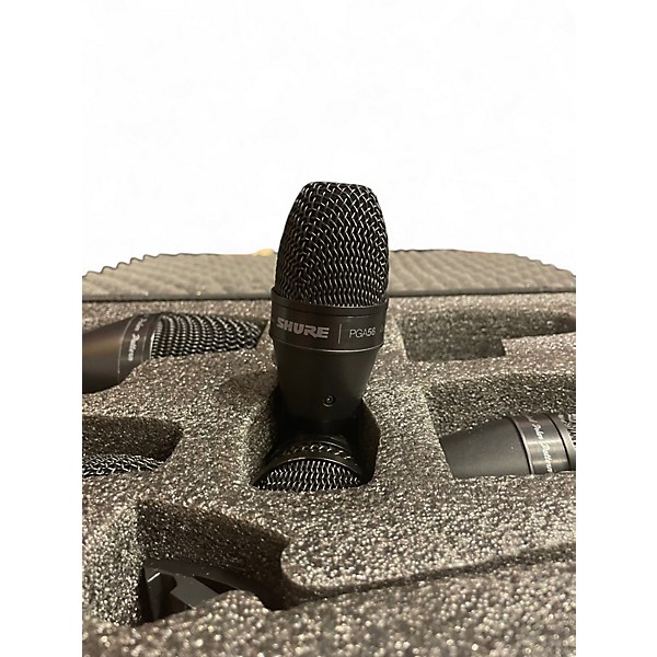 Used Shure PGADRUMKIT5 Percussion Microphone Pack