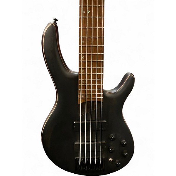 Used Cort b5 element Trans Black Electric Bass Guitar