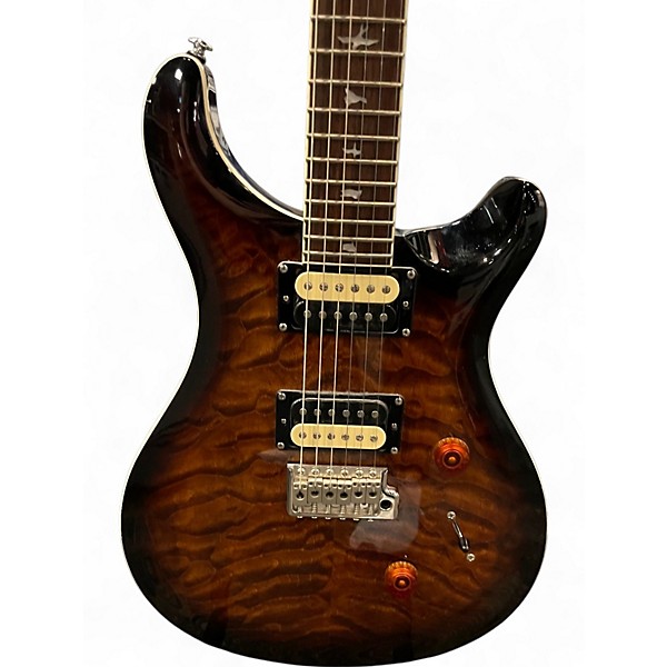 Used PRS SE Custom 24 Tobacco Sunburst Solid Body Electric Guitar