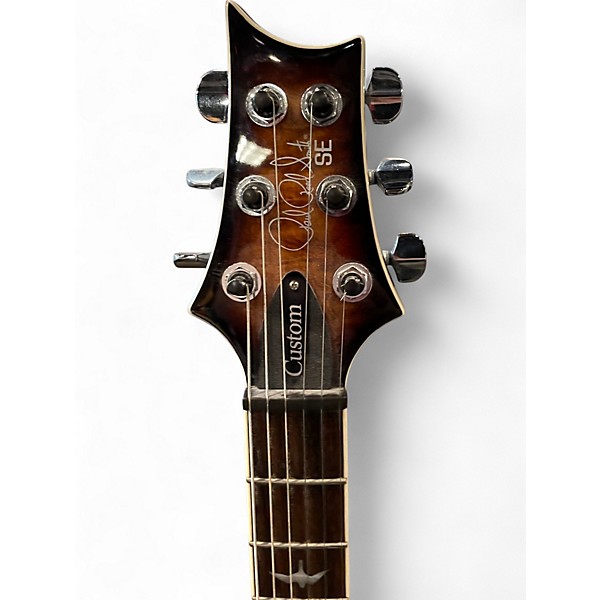 Used PRS SE Custom 24 Tobacco Sunburst Solid Body Electric Guitar