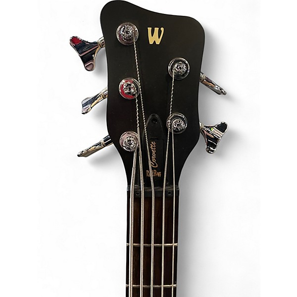 Used RockBass by Warwick Streamer 5 Trans Crimson Red Electric Bass Guitar