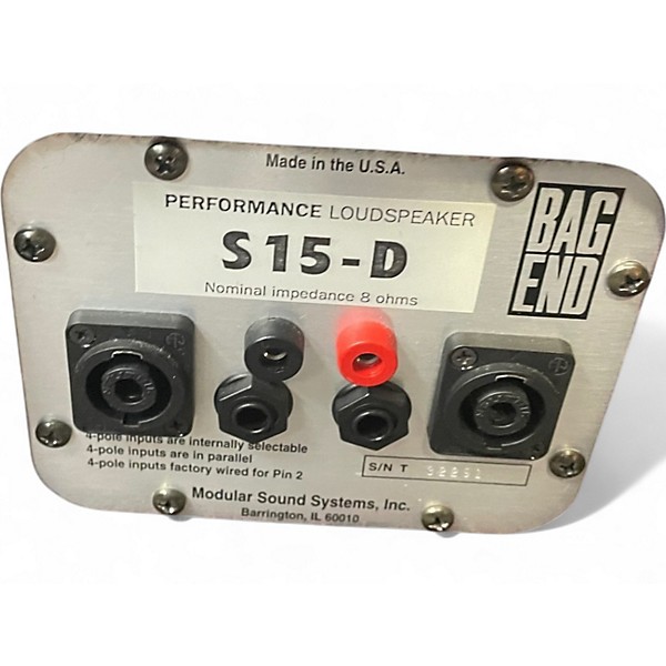 Used Bag End S15D Bass Cabinet