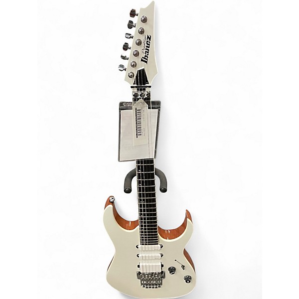 Used Ibanez rg5440c-pw White Solid Body Electric Guitar
