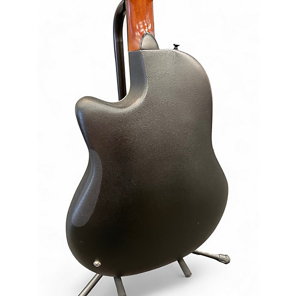 Used Ovation 4861 balladeer Natural Acoustic Electric Guitar