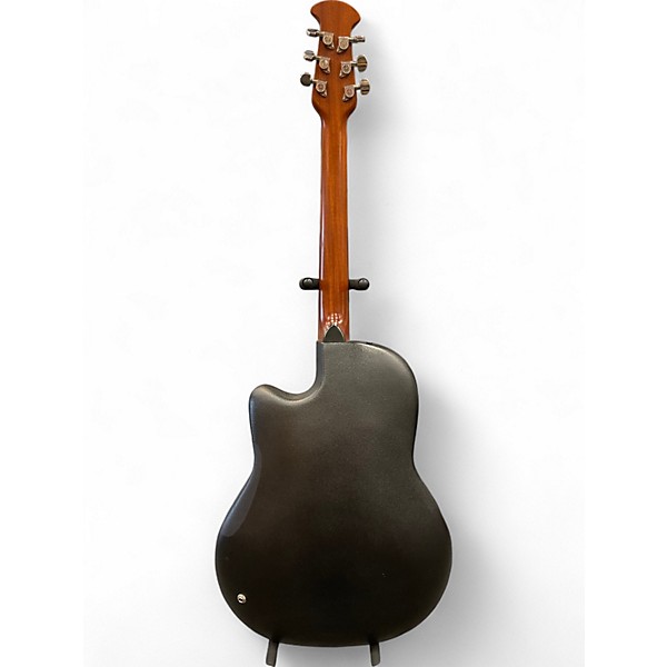 Used Ovation 4861 balladeer Natural Acoustic Electric Guitar