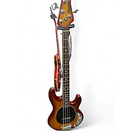Used Sterling by Music Man Ray34 Honey Burst Electric Bass Guitar