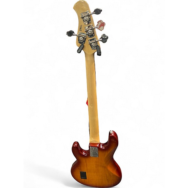 Used Sterling by Music Man Ray34 Honey Burst Electric Bass Guitar