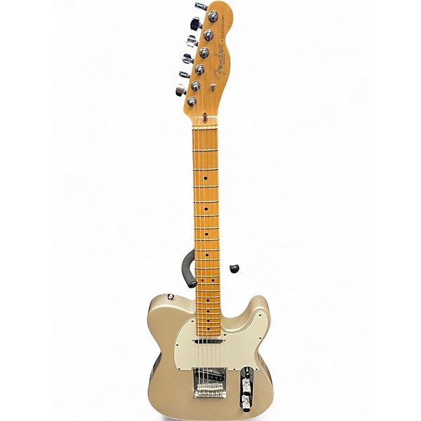 Used Fender American Standard Telecaster Silver Solid Body Electric Guitar